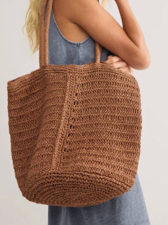 Z Supply Handbags - Z Supply Las Lomas Straw Bag